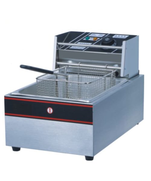 Fryer Electric 6LT 1Basket commercial fryer detail view 2