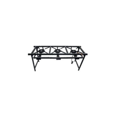 3-burner Boiling Table / Gas Stove (Light Duty) commercial processing equipment