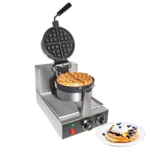 BELGIAN Single Waffle Machine - Rotating commercial party equipment