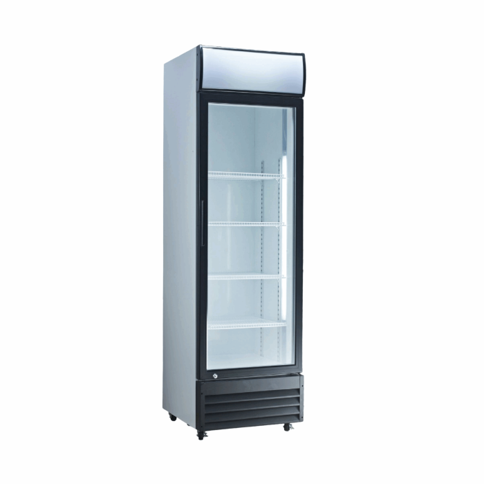 Upright Freezer Single Door LG360F commercial display fridge detail view 7