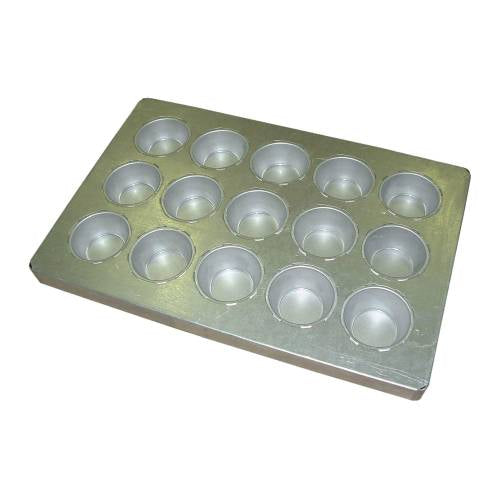 BAKING TRAYS ALUSTEEL - 15 MUFFIN CUP JUMBO stainless-steel butchery prep unit for South African butcheries