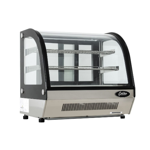Countertop Curved Cake Display Fridge - 700mm commercial display fridge for South African commercial kitchens