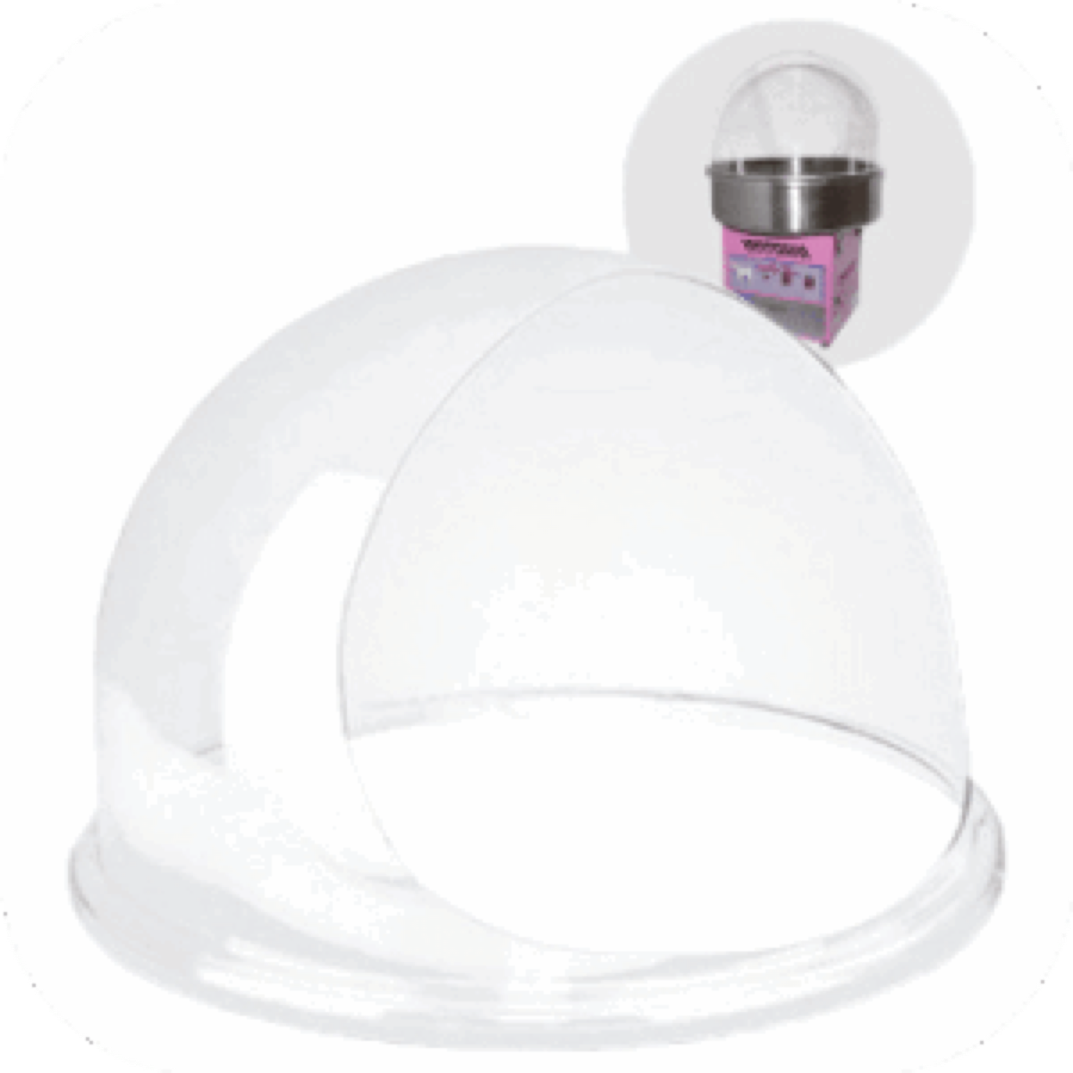 Dome For Candyfloss Machine 520mm event snack equipment