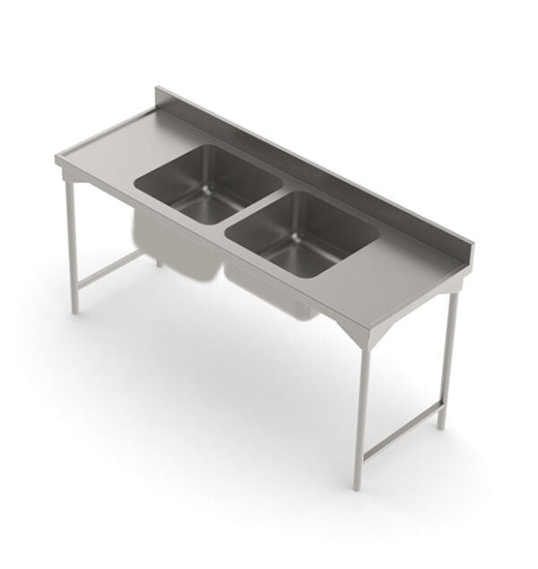 Sink Combination 2300mm Stainless Steel commercial processing equipment