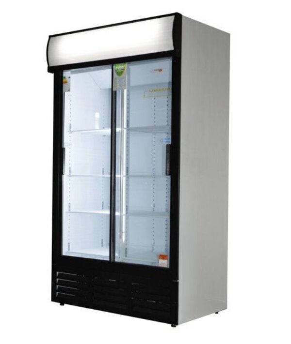 Double Door Display Fridge (Fridgestar) - SL commercial display fridge detail view 6