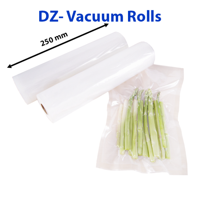 DZ - Perforated Vacuum Bags 250mm X 10m commercial packaging equipment
