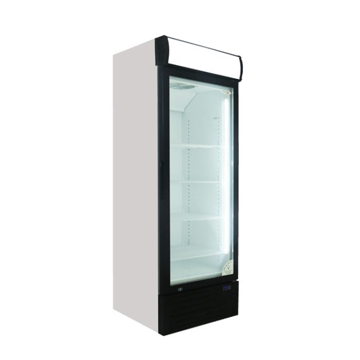 Beverage Cooler Single Door Swing Door Used/Demo From commercial display fridge detail view 2