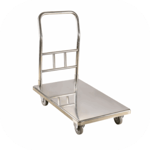 Folding Trolley Stainless Steel bakery storage and work unit detail view 2