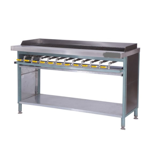 12 Burner Gas Flame Griller commercial gas stove