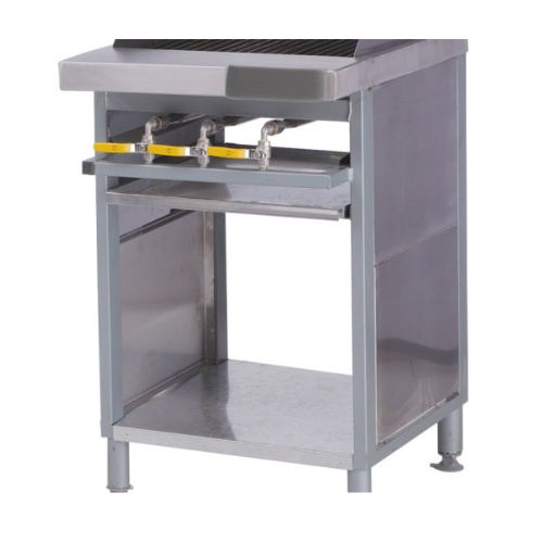 3 Burner Gas Flame Griller commercial gas stove