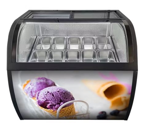 Gelato Freezer - 16 Flavour - Floor Standing commercial gas equipment
