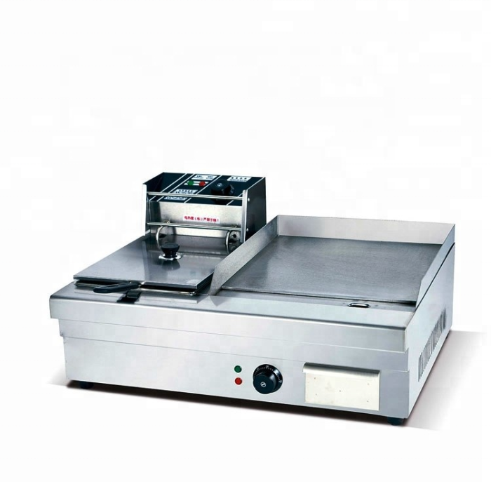 Griddle and Fryer Combo (Electric) commercial fryer for South African catering kitchens