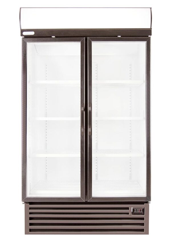 Double Door Display Fridge (STAYCOLD) - Hinged Doors (HD1140) commercial display fridge detail view 9