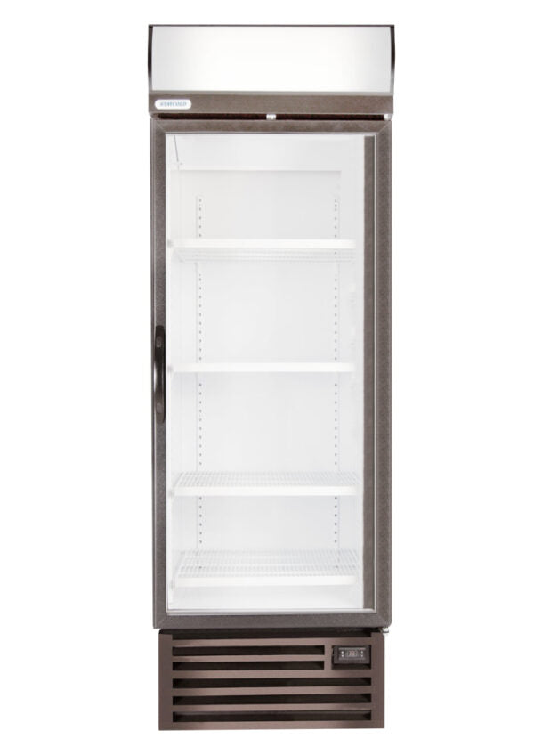 Single Door Display Fridge (STAYCOLD) - (HD690) commercial display fridge detail view 2