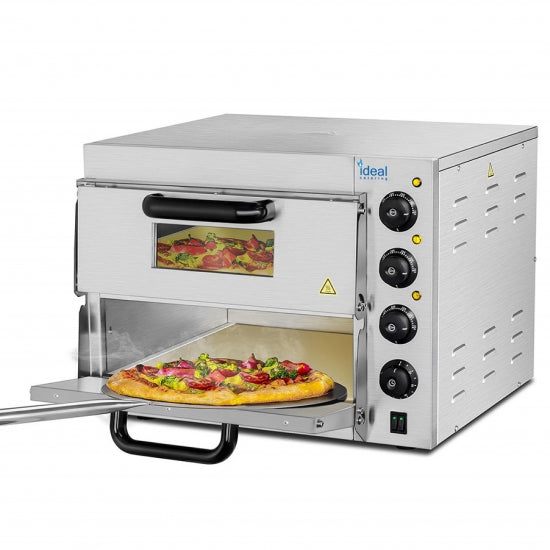 Pizza Oven Double Deck-2 Tray PrimeChef commercial bakery oven for South African bakery kitchens
