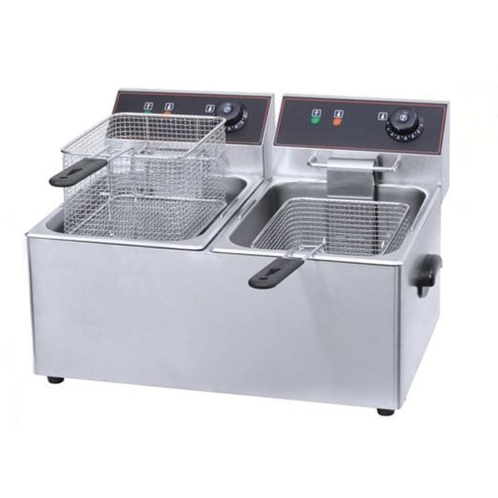 Fryer Electric Double DEF4 2X8LT commercial fryer detail view 3