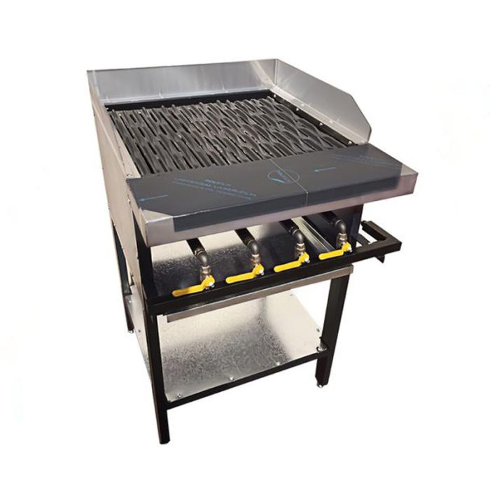 Floor Model Gas Griller 6 Burner commercial gas stove