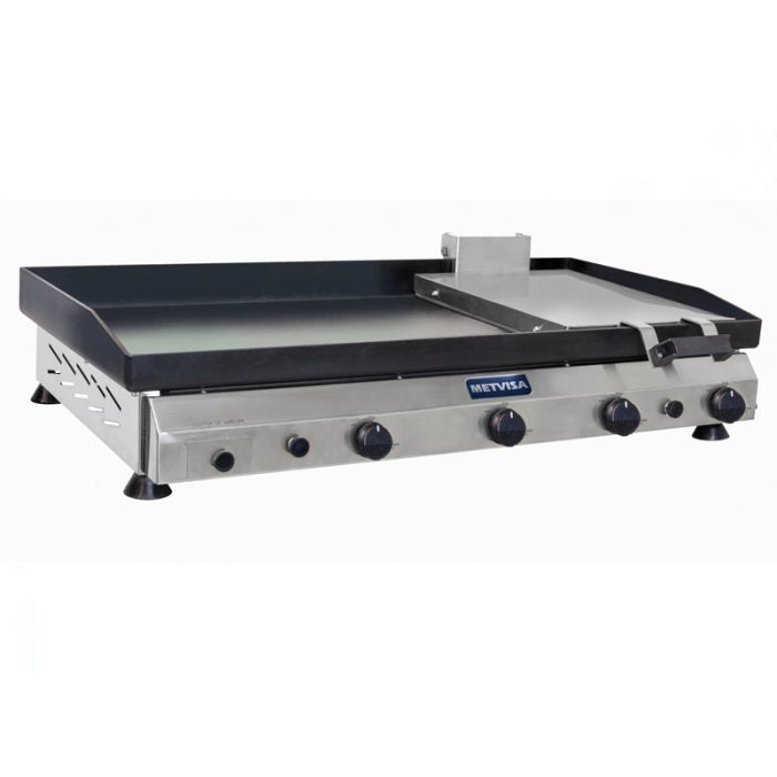 Metvisa Gas Griller Plate 80cm with Presser commercial gas griller