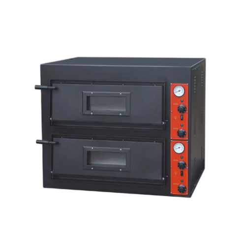 Pizza Oven With Ceramic Plates - Double Deck (380v) commercial bakery oven for South African bakery kitchens