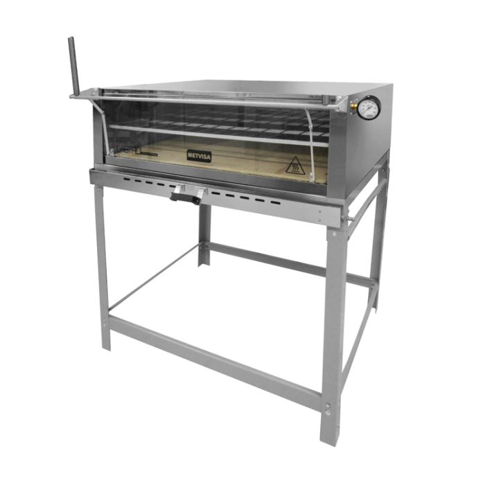 METVISA GAS REFRACTORY OVENS 1100 commercial gas oven