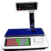 30kg Digital Printing Scale butchery packing and counter support equipment detail view 2