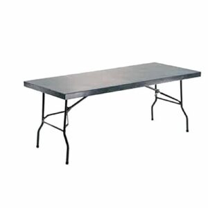 Steel Folding Table 1800mm - Medium Duty commercial stainless-steel table detail view 2
