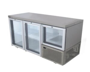 Fridgestar Underbar 2.5 Door - Glass Display commercial display fridge detail view 2