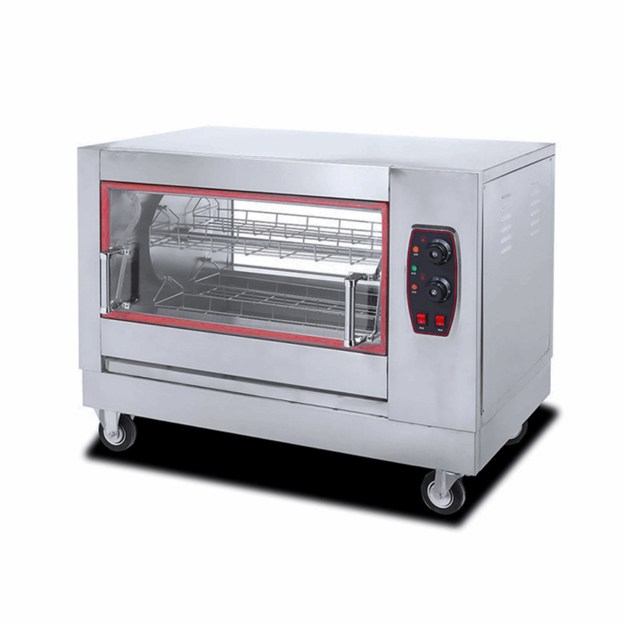 Electric Rotisserie 81kg shawarma and rotisserie machine for South African catering kitchens