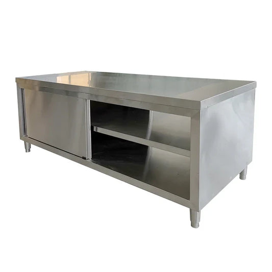Neutral Service Counter 1700mm X 700mm X 900mm - With Doors commercial butchery equipment for South African butcheries