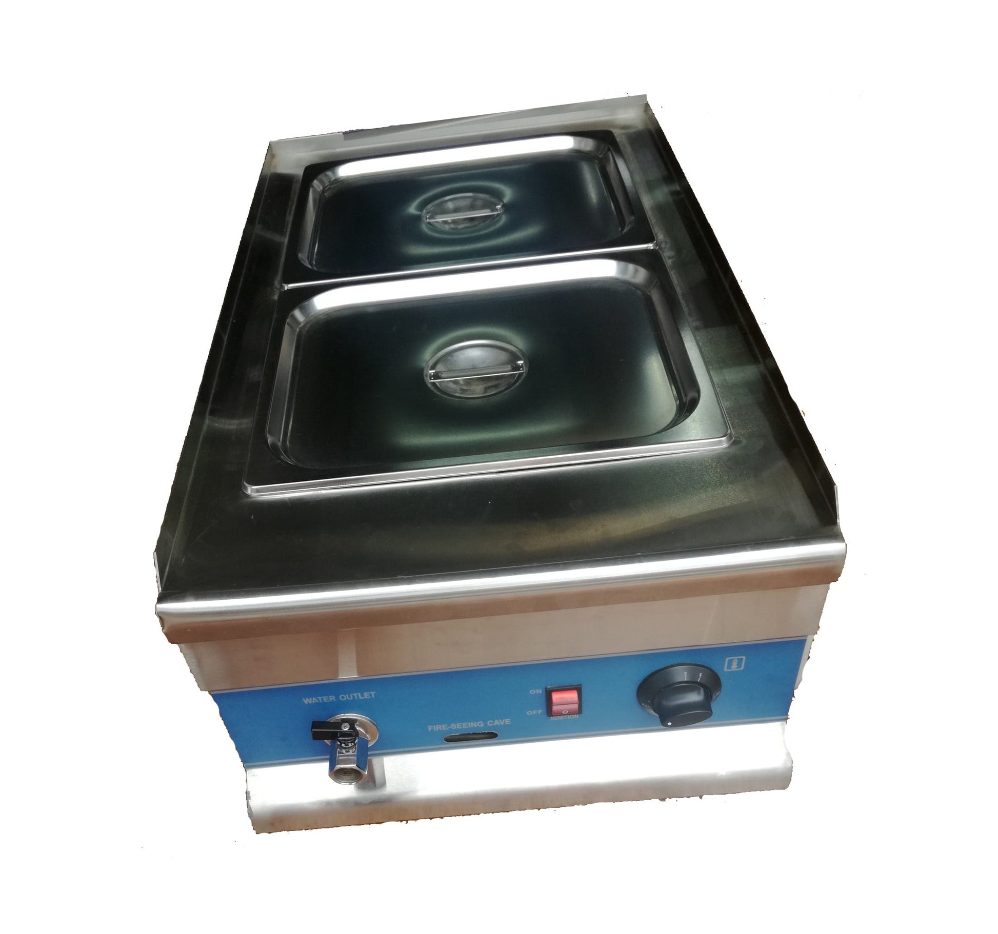 Gas Table Top Bain Marie 1 Division 2×1/2×4 Pan detail image 2