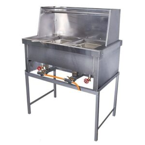 Spaza Gas Fryer (2x20lt) With Baskets detail image 2