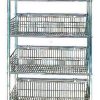 Bread Display Trolley 4-Tier bakery refrigeration and display unit detail view 4