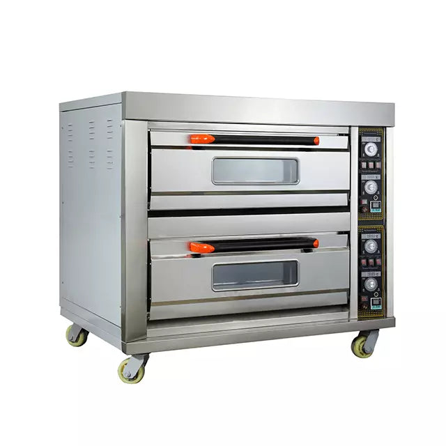 Oven 2 Deck 4 Tray Electric commercial bakery oven for South African bakery kitchens