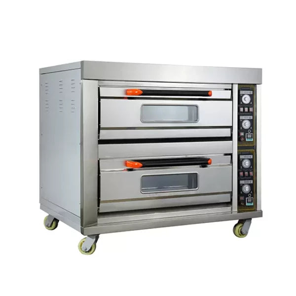 Oven 2 Deck 4 Tray Electric commercial bakery oven detail view 3