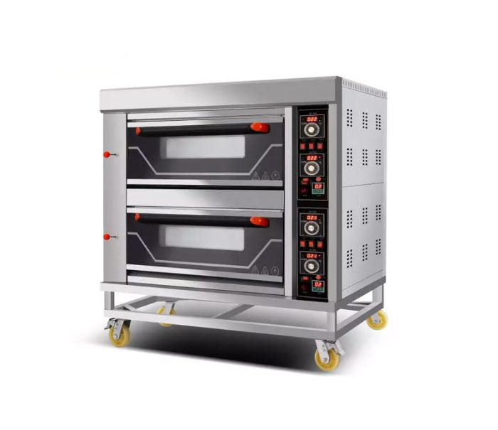 Oven 2 deck 6 Tray Gas commercial gas oven