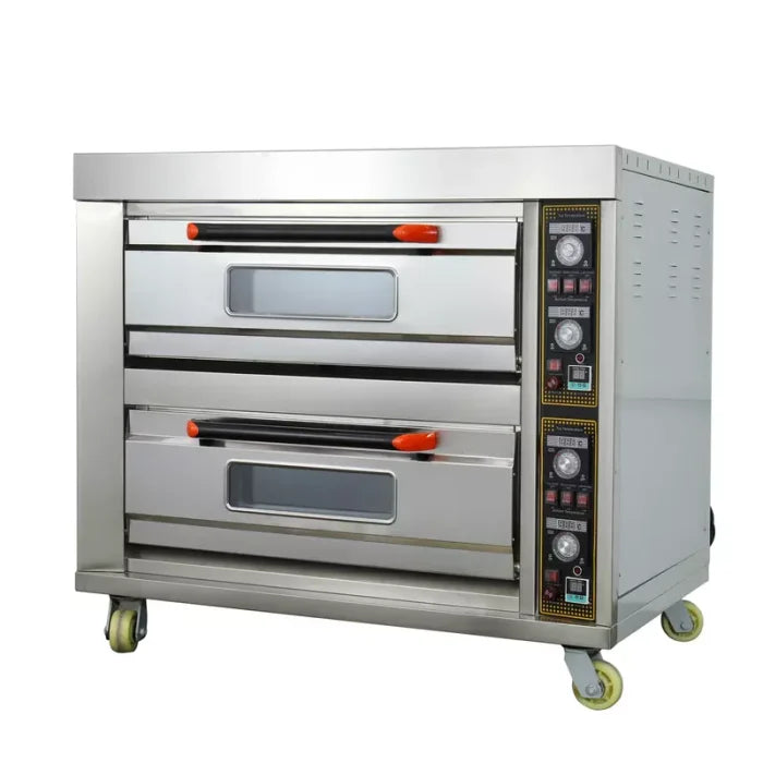 Oven 2 Deck 6 Tray Electric commercial bakery oven detail view 3