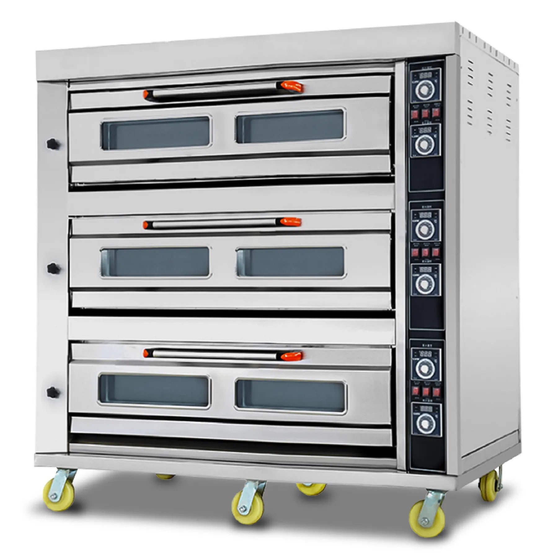 Oven 3 Deck 12 Tray Electric - 90 Loafs commercial bakery oven for South African bakery kitchens