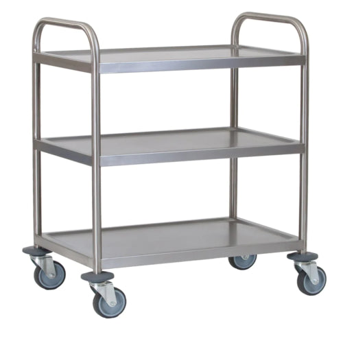 3 Tier Trolley Stainless Steel bakery storage and work unit for South African bakery kitchens
