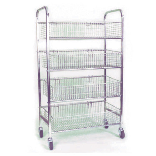 Bread Display Trolley 4-Tier bakery refrigeration and display unit for South African bakery kitchens