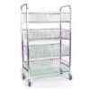 Bread Display Trolley 4-Tier bakery refrigeration and display unit detail view 3