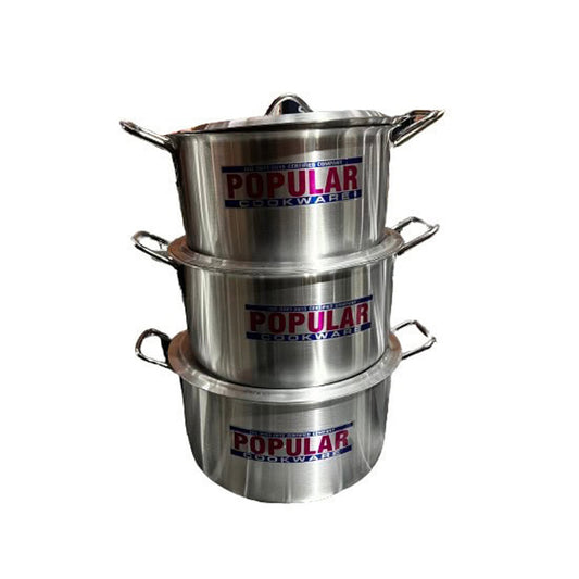 Popular Belly Pot Set (3pc) commercial bakery product for South African bakery kitchens