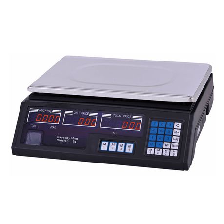 40kg Digital Scale (Non-printing) butchery packing and counter support equipment for South African butcheries