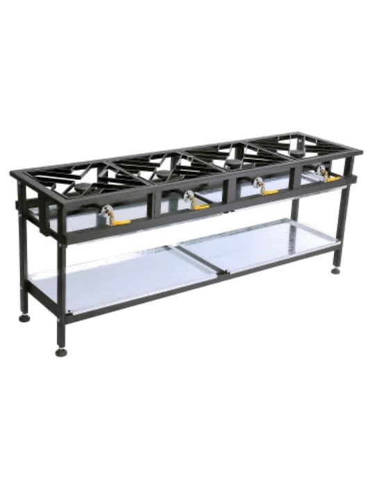 Boiling Table Solid 4 Burner commercial processing equipment