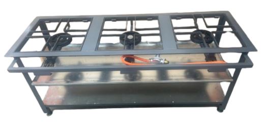 3-burner Boiling Table / Gas Stove (Heavy Duty) commercial processing equipment