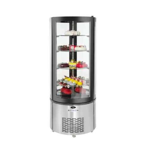 Floor Standing 5-Tier Cake Display (ROTATING) commercial display fridge for South African commercial kitchens