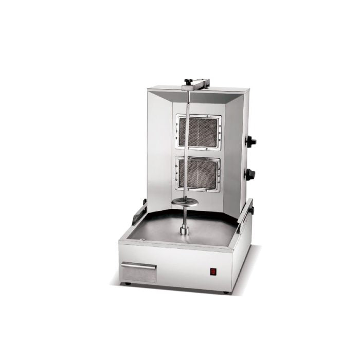 2 BURNER SHAWARMA MACHINE - ELECTRIC shawarma and rotisserie machine detail view 3