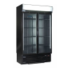CARBON FIBRE Double Door Cooler (STAYCOLD) - Hinged Doors commercial display fridge detail view 3