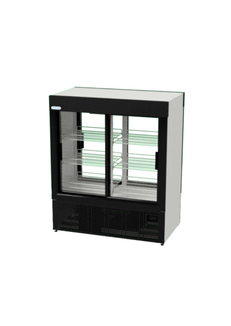Double Door Fridge (STAYCOLD) - Sliding Doors (SD1140FLC) commercial display fridge detail view 3