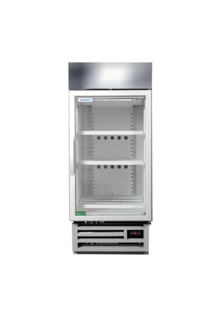 Staycold Half Door Display Freezer - HD580F commercial display fridge detail view 2