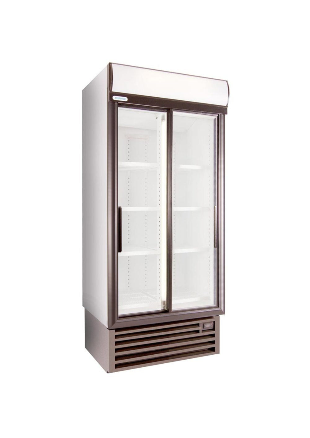 Double Door Display Fridge (STAYCOLD) - Sliding Doors (SD890) commercial display fridge detail view 11